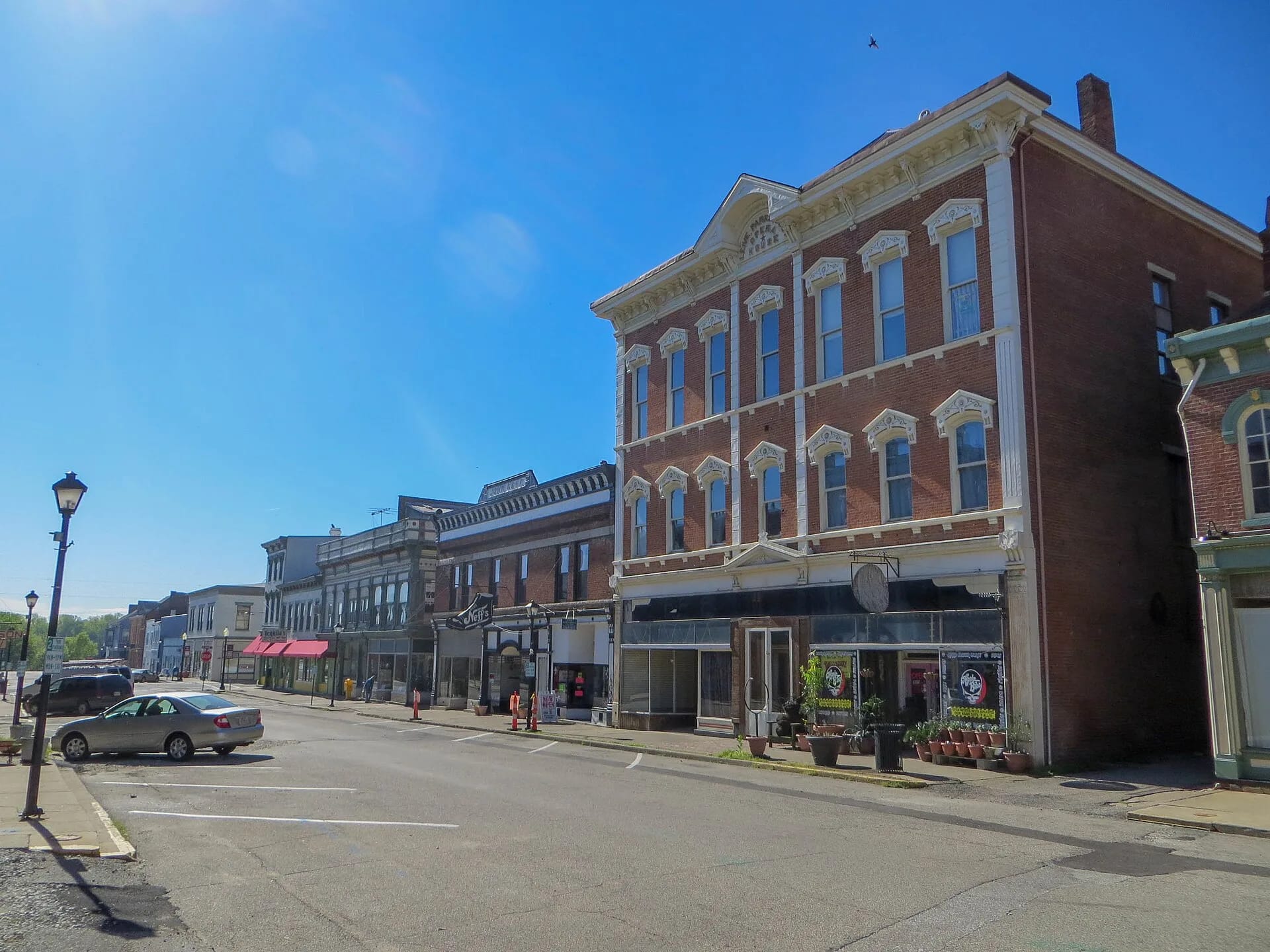 Downtown Aurora, Indiana