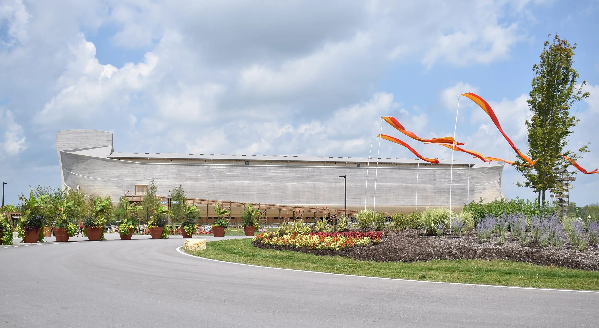 The full-size ark at Ark Encounter, Williamstown, Kentucky