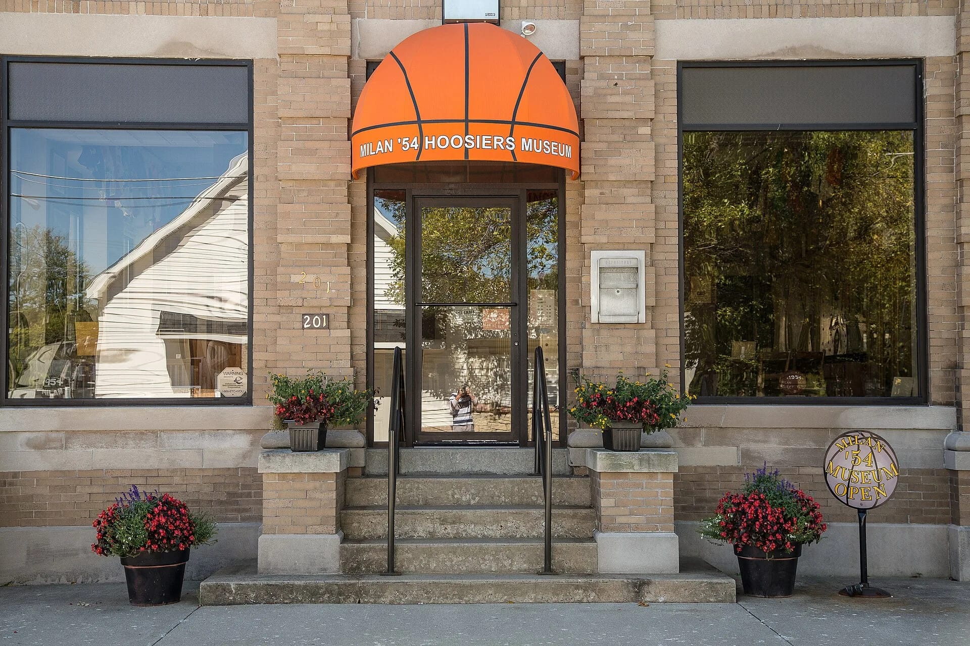 The Milan '54 Hoosiers Museum in Milan, Indiana